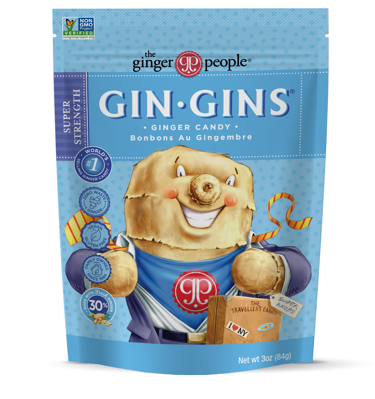 Super Strength Ginger Caramel Candy