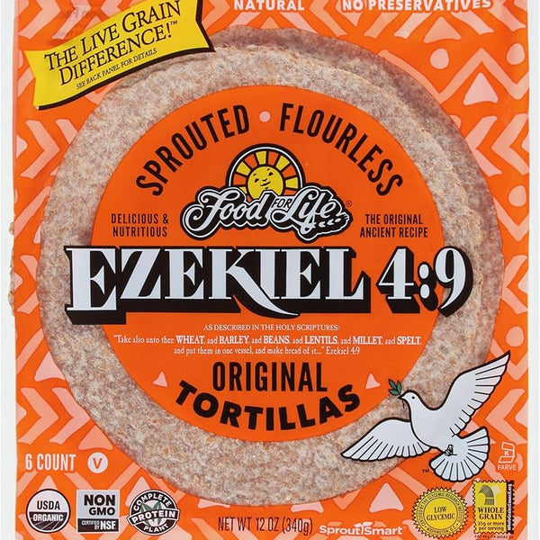 Organic Sprouted Tortilla