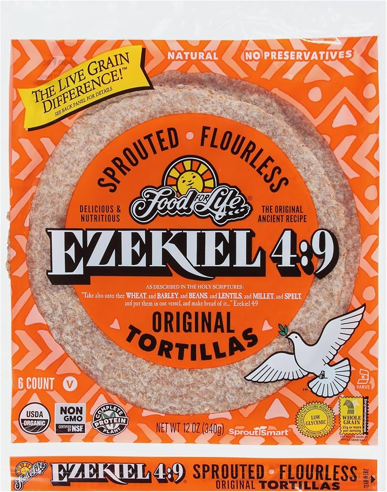 Organic Sprouted Tortilla