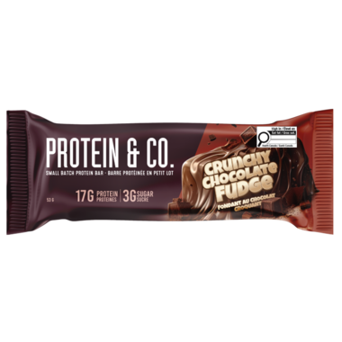 Crunchy Chocolate Fudge Protein & Co. Bar