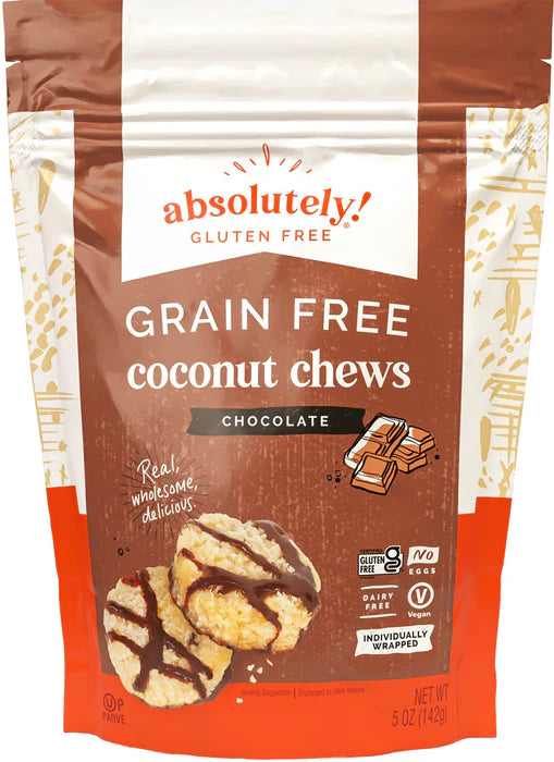 Vegan Grain-Free Chocolate Coconut Chews
