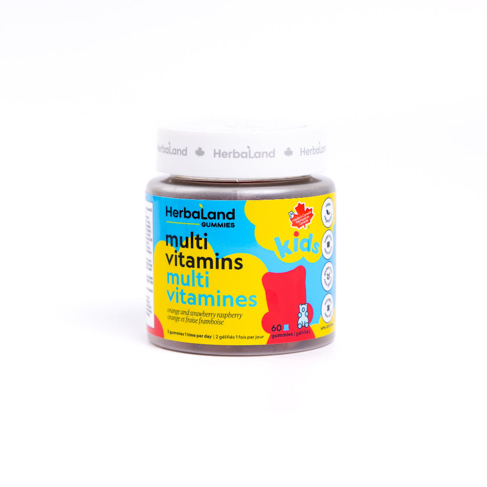 Orange and Strawberry Raspberry Kids Multivitamins