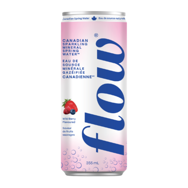 Flow Wildberry Sparkling Water