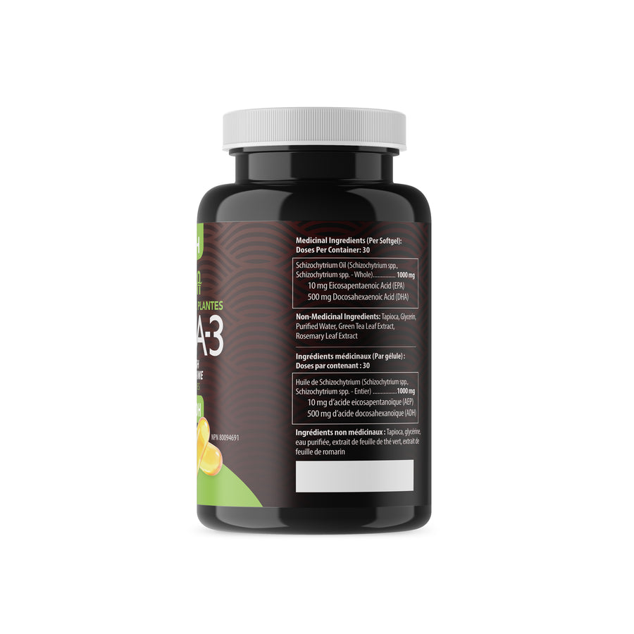 Aquaomega Vegan High DHA Omega-3 Soft Gels