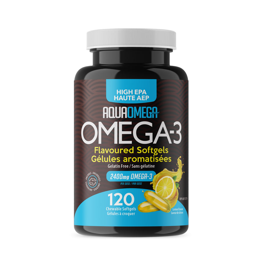 Aquaomega High EPA Omega 3 Lemon Flavour