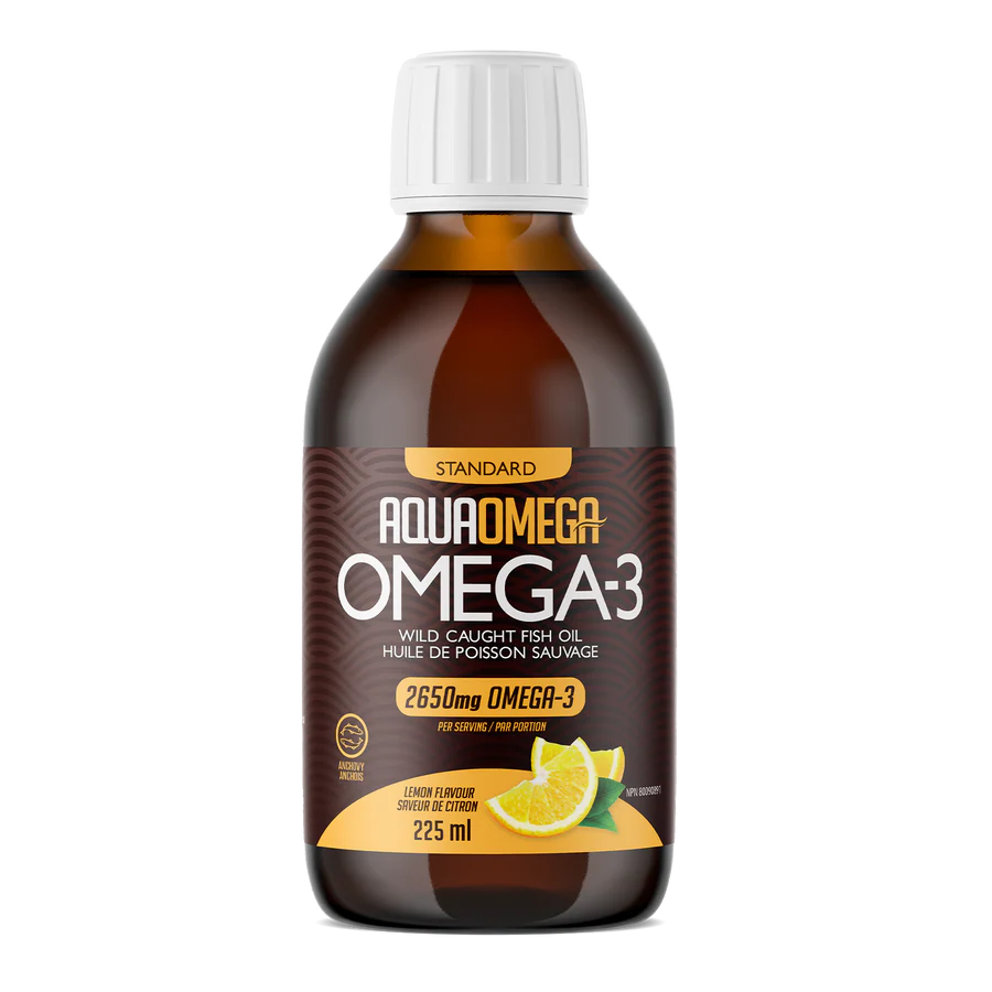 Lemon Standard Omega-3 Wild Caught Fish Oil