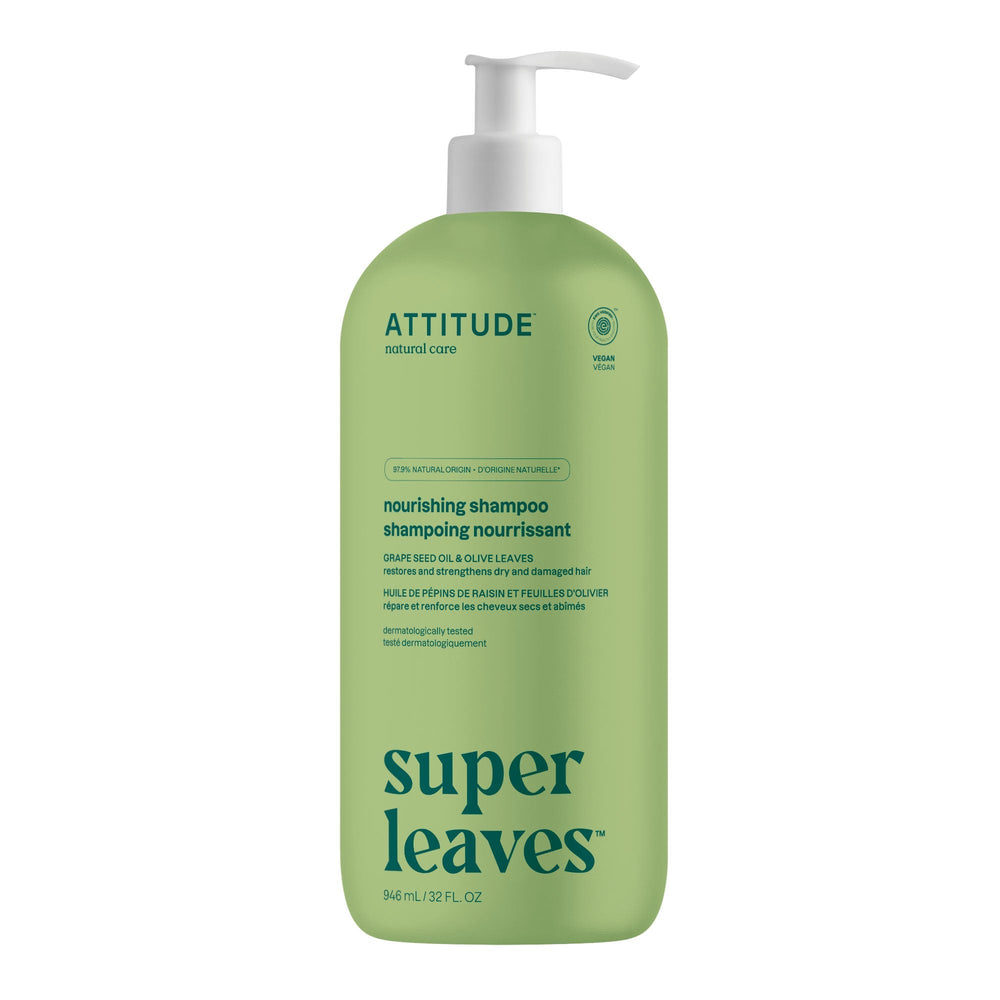 Attitude Nourishing Grape Seed OIl & Olive Leaves Shampoo