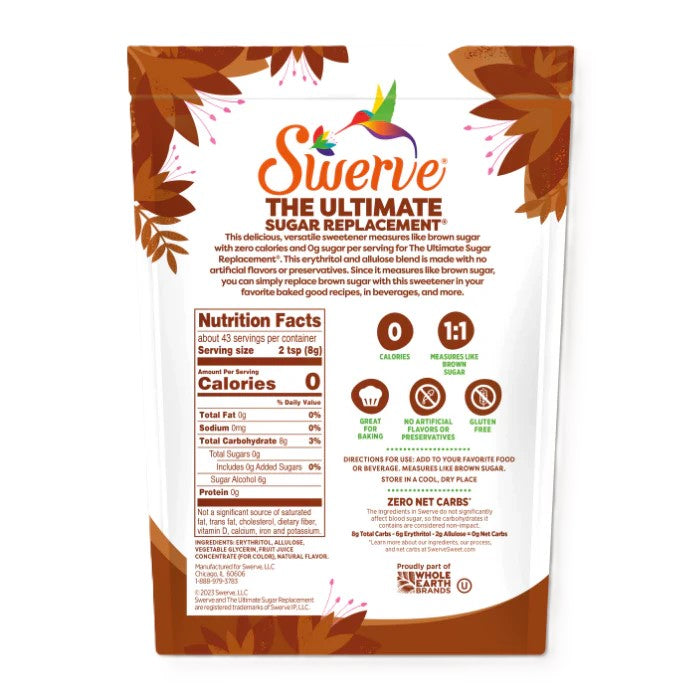 Swerve Sugar Replacement - Brown Sugar