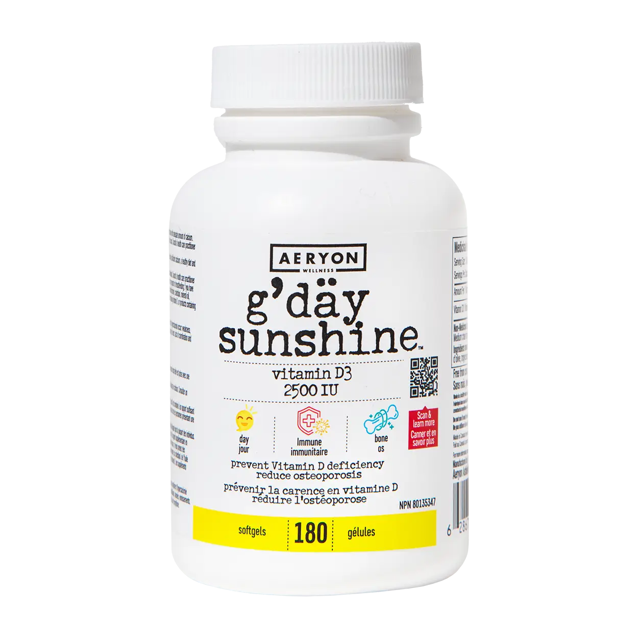 G'Day Sunshine - Vitamin D3 2500Iu