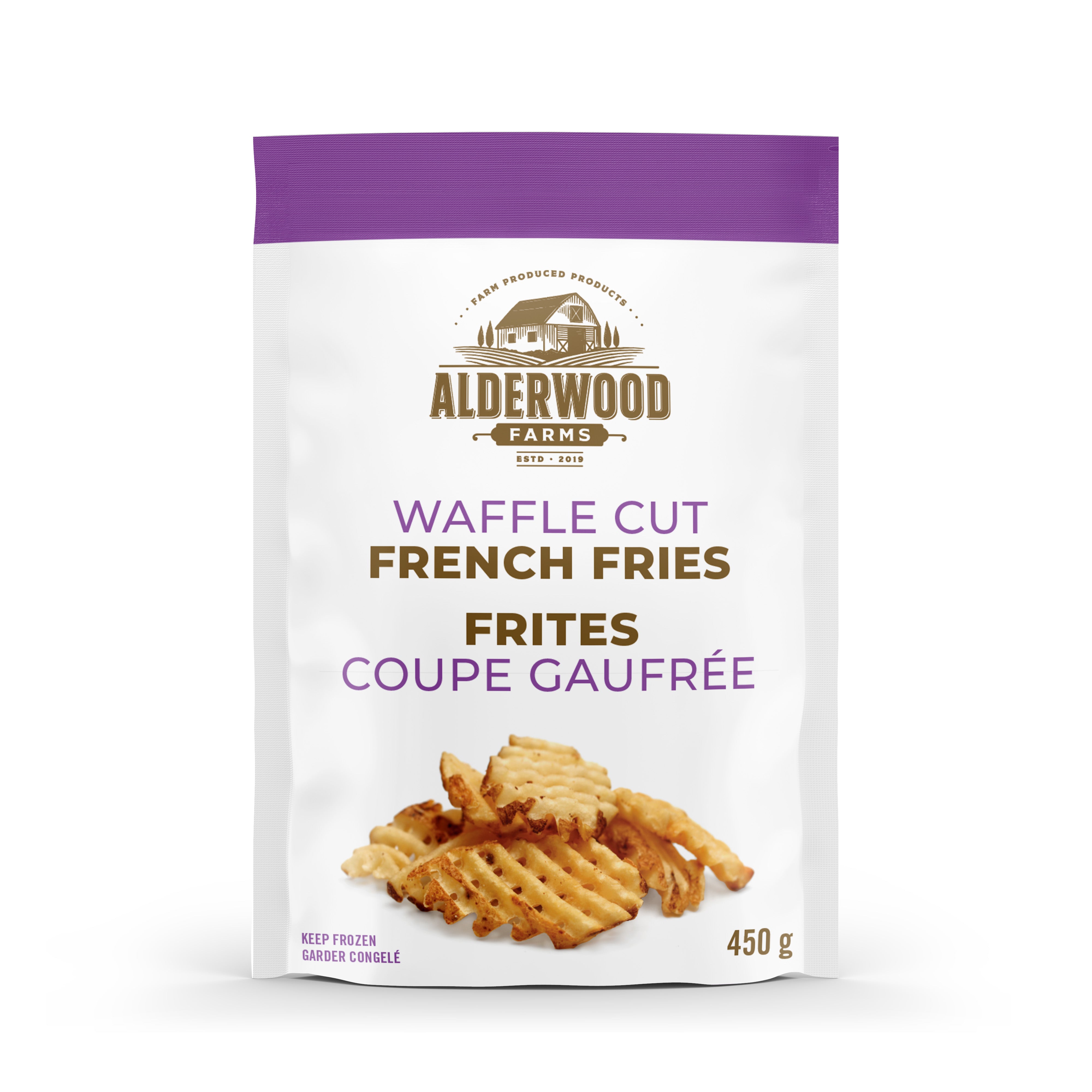 Waffle Cut French Fries