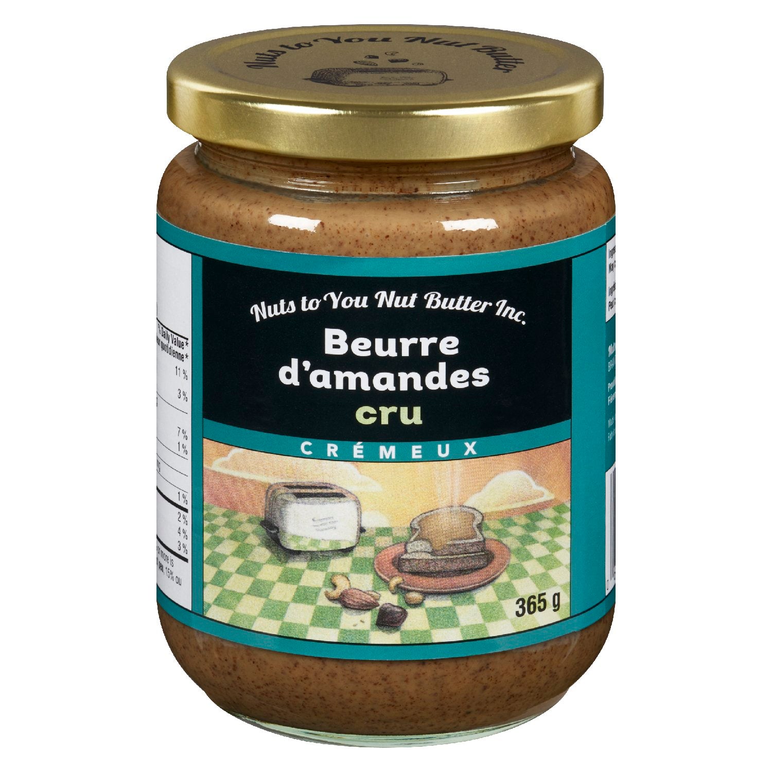 Raw Smooth Almond Butter