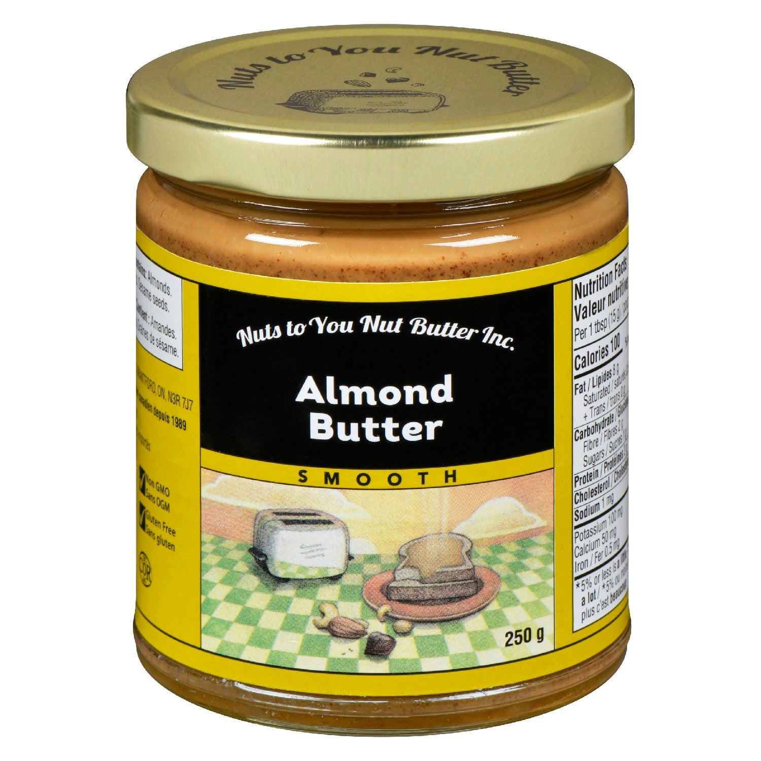 Nuts To You Almond Butter Smooth