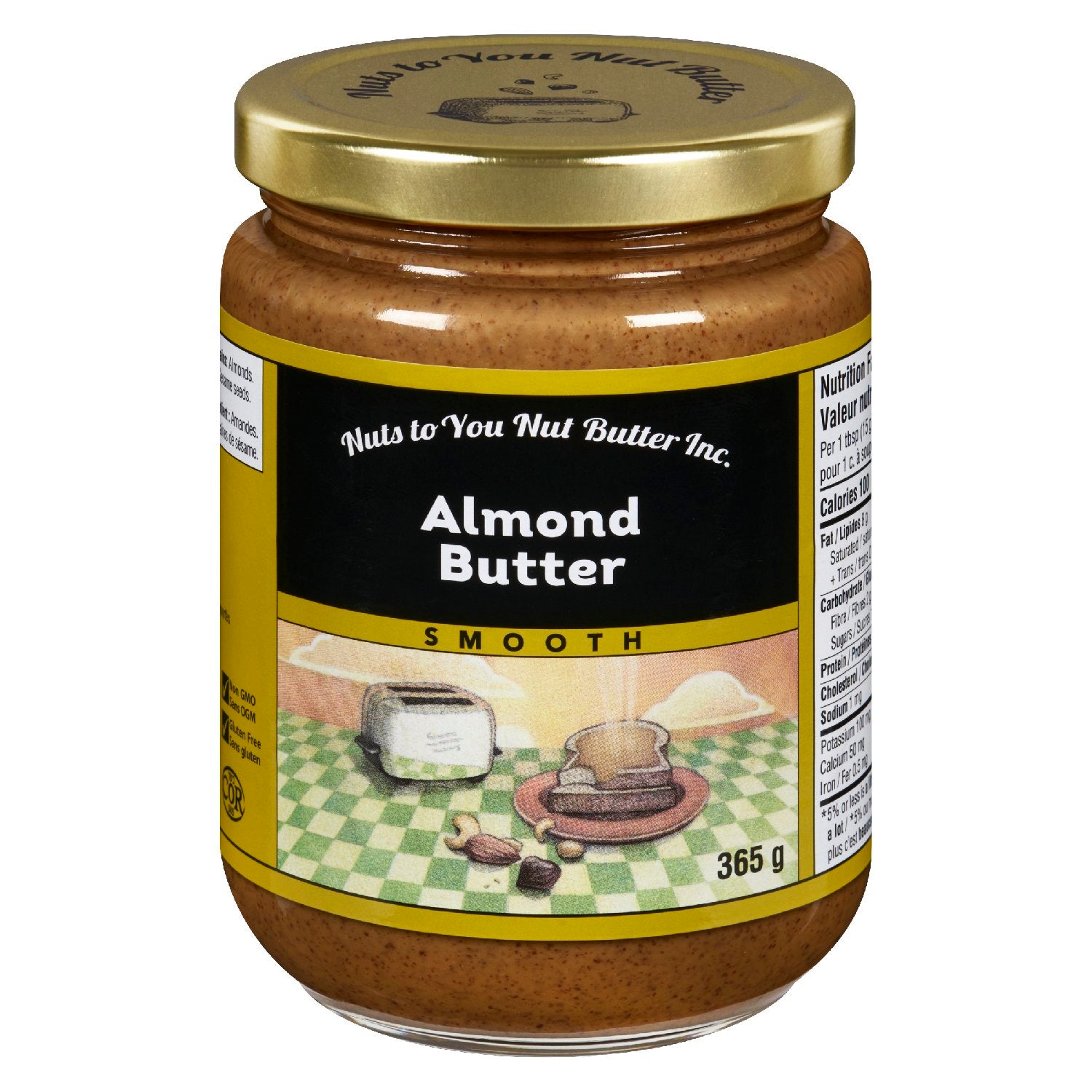 Nuts To You Smooth Almond Butter