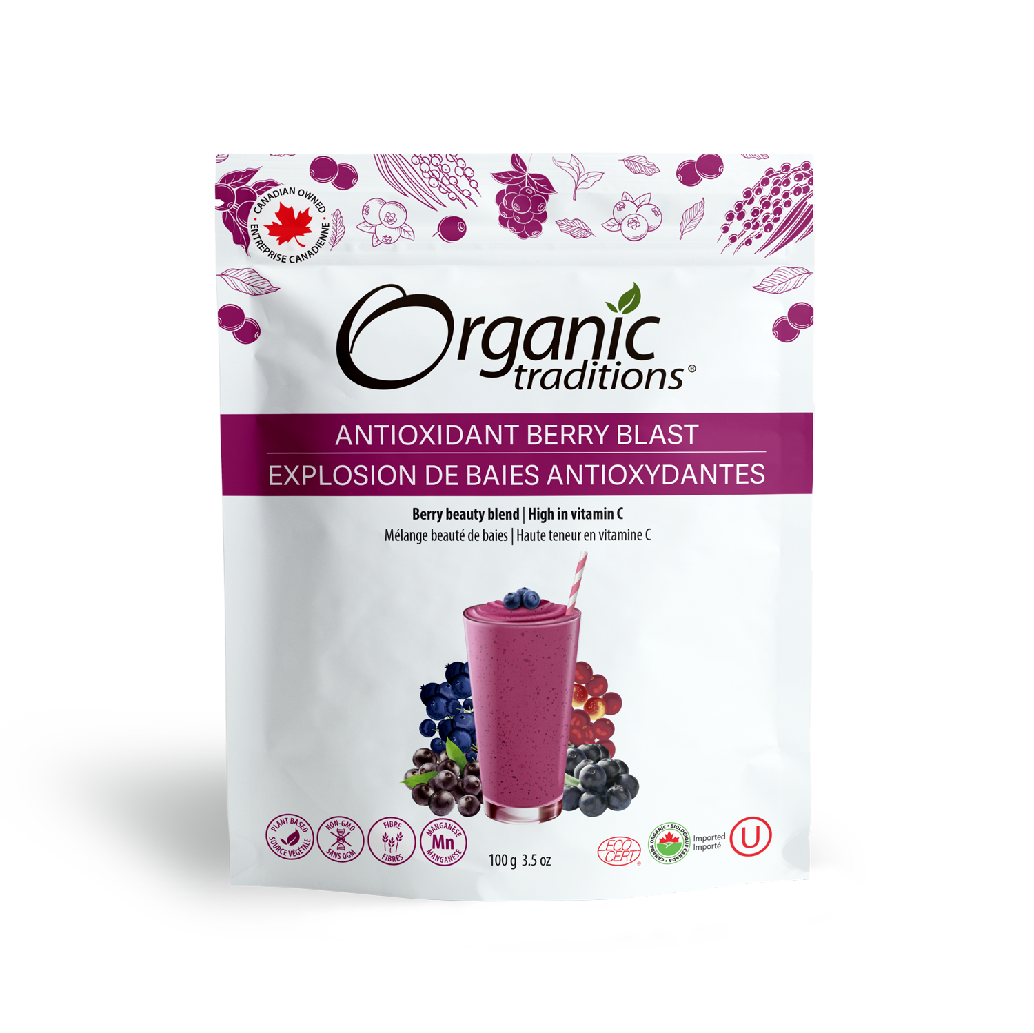 Organic Antioxidant Berry Blast