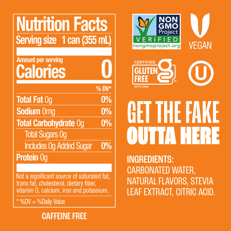 Zevia Orange Creamsicle Stevia Soda