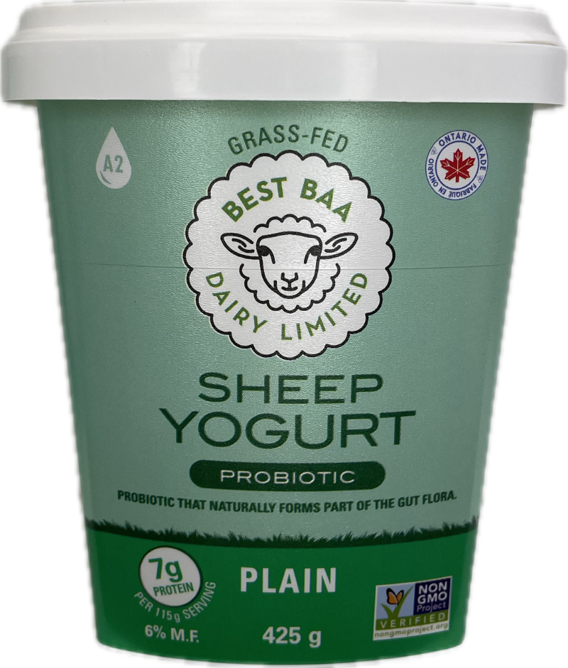 Plain Probiotic Sheep Yogurt