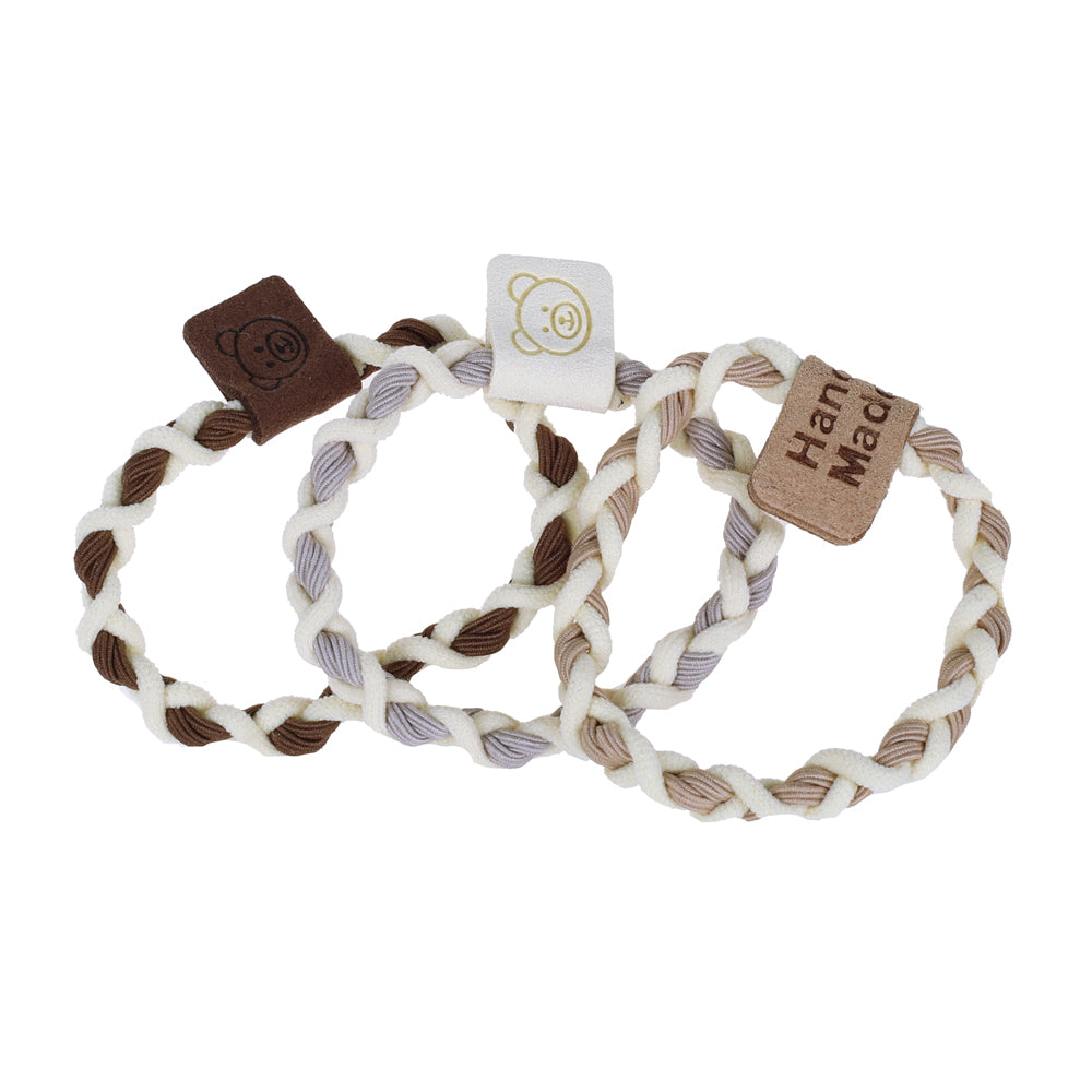 Earth Tones Covered Elastics