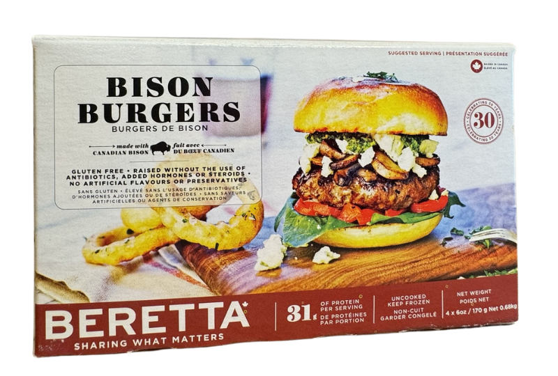 Bison Burgers