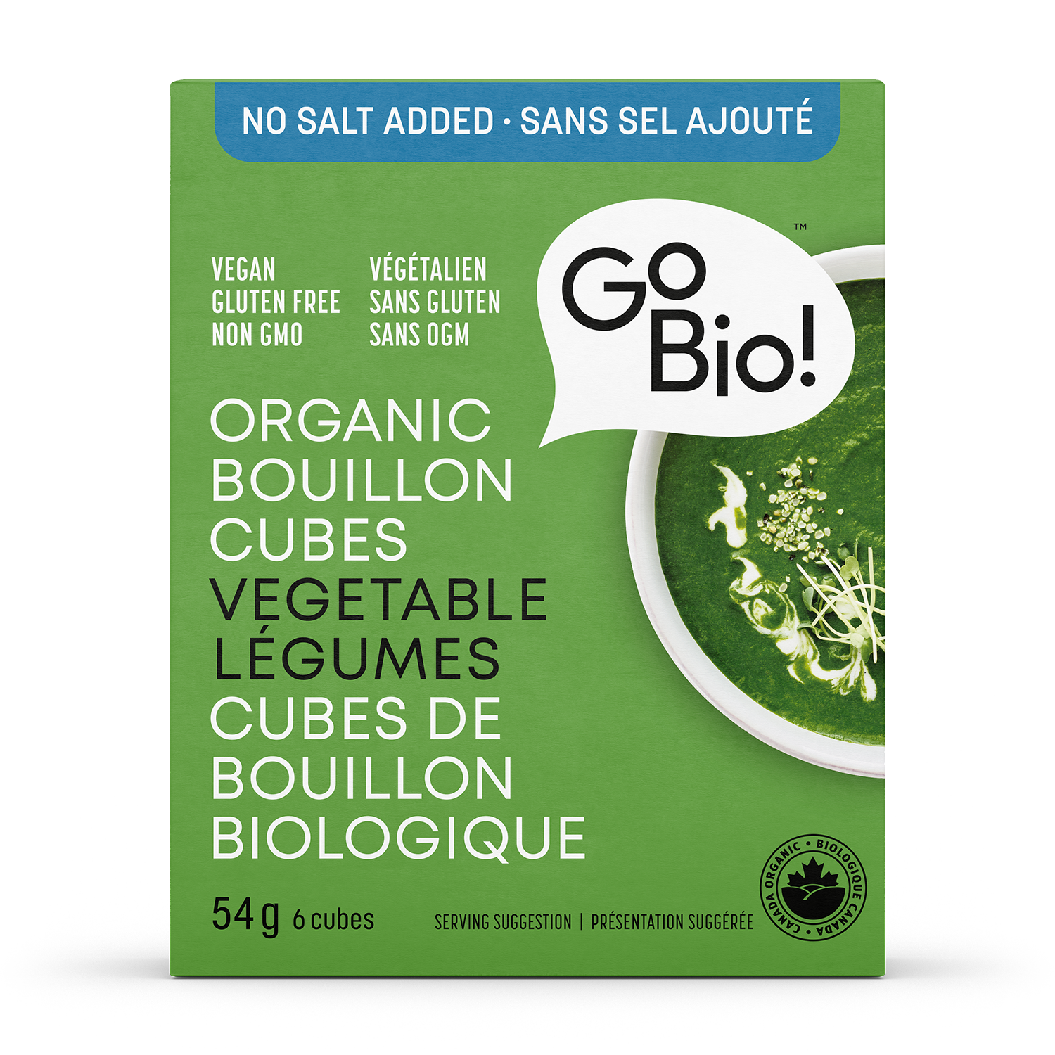 Organic No Salt Vegetable Bouillon Cubes