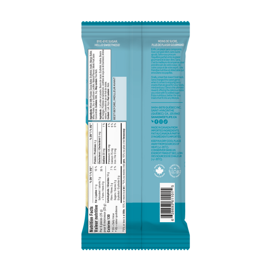 Sana No Added Sugar Classic White Chocolatey Bar