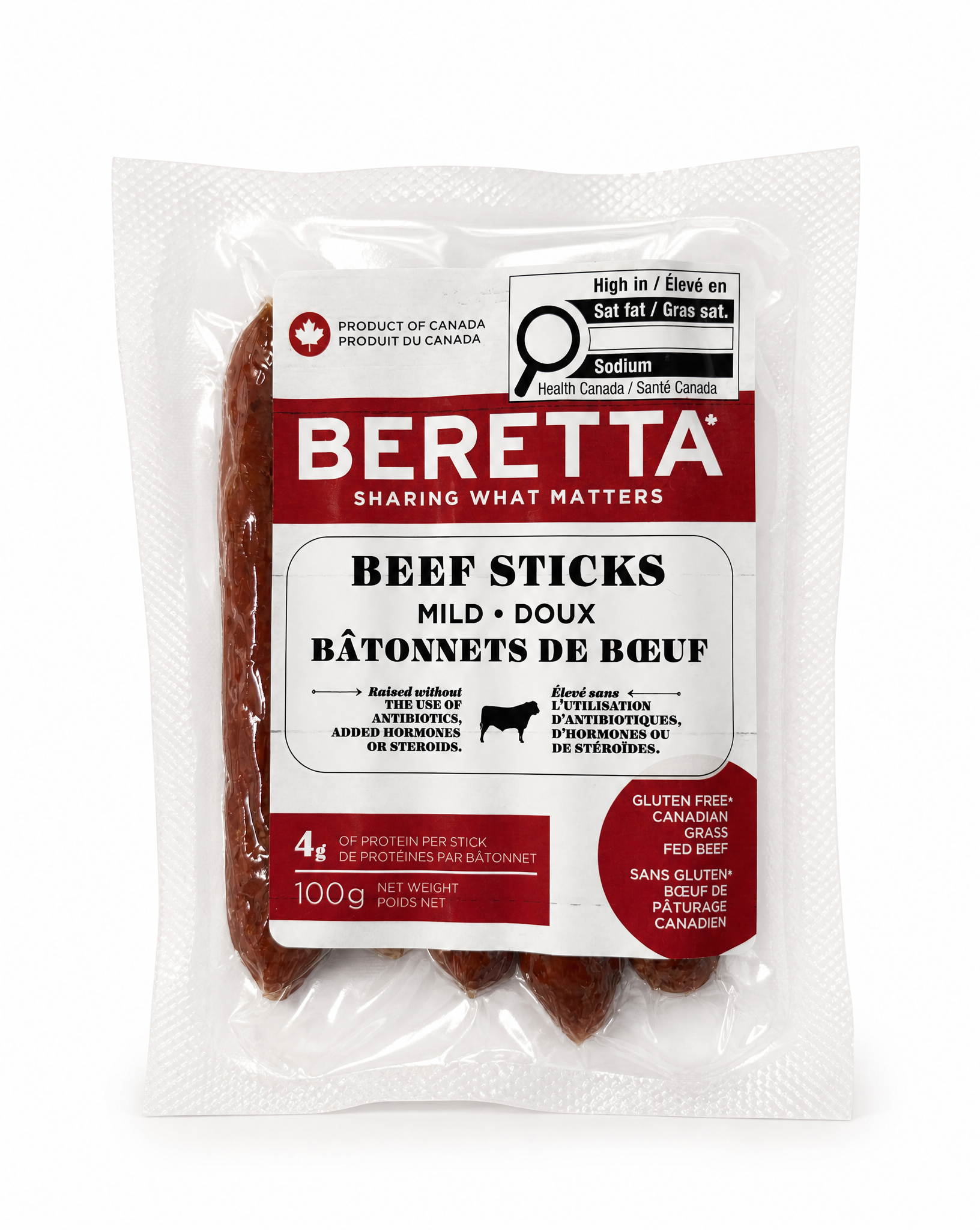 Beretta Mild Beef Sticks