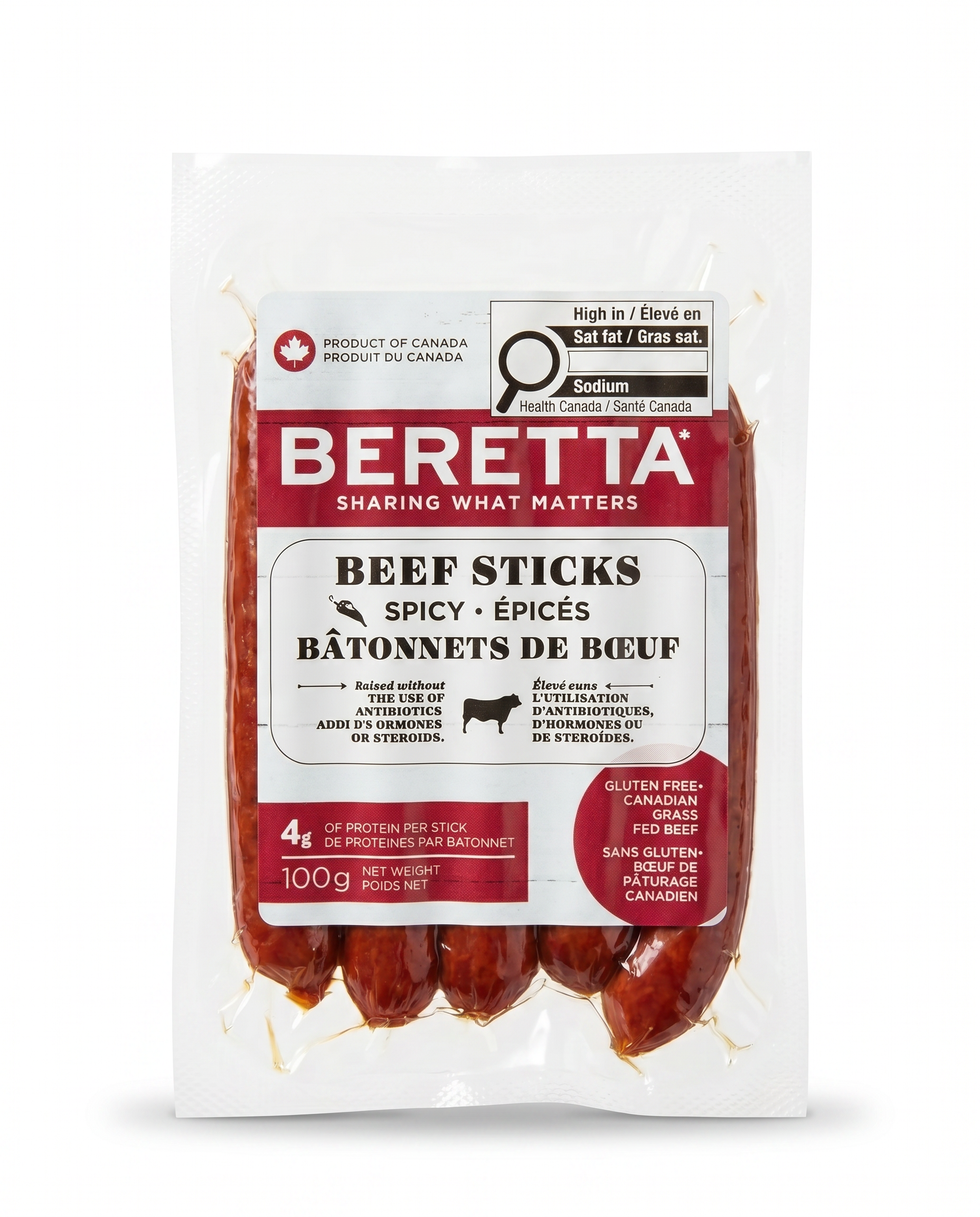 Beretta Spicy Beef Sticks
