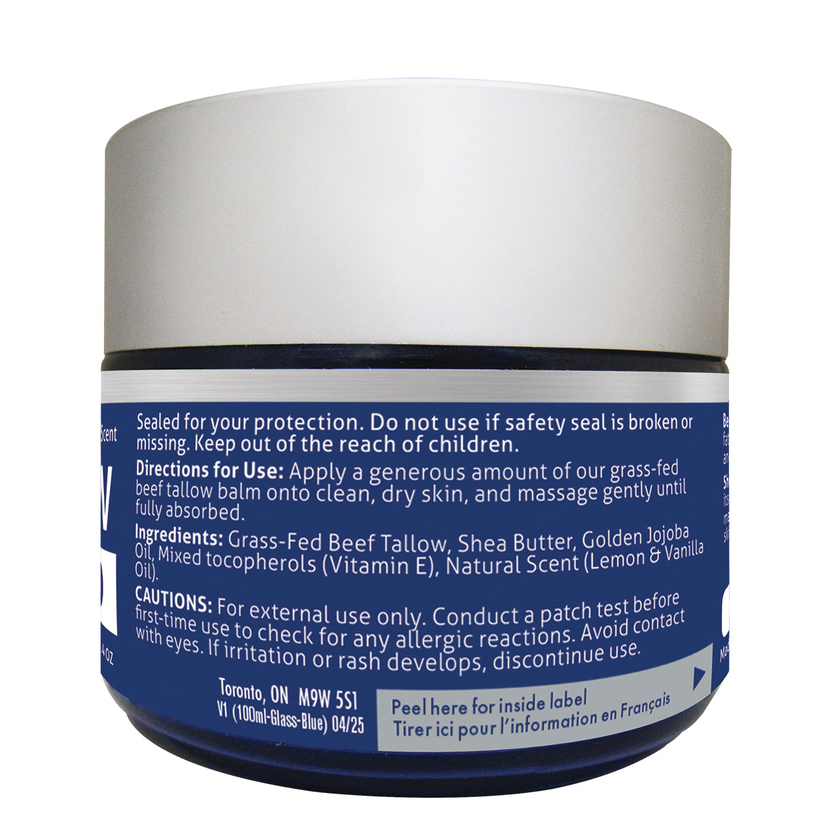 Beef Tallow Organic Face And Body Cream