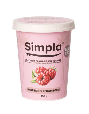 Raspberry Plant-Based Coconut Yogurt