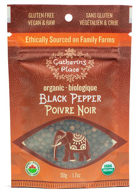 Organic Whole Black Pepper