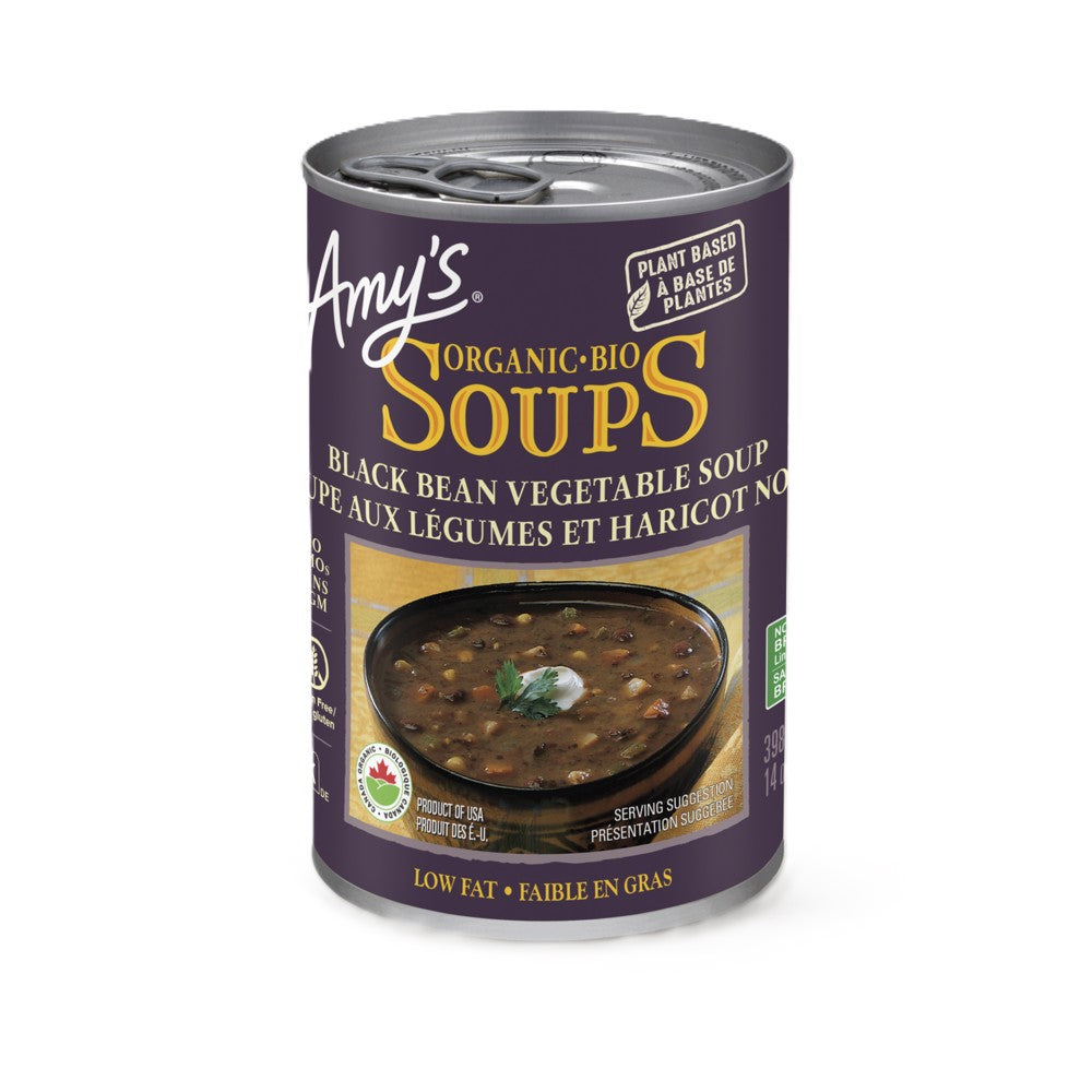Organic Black Bean Vegetable Soup
