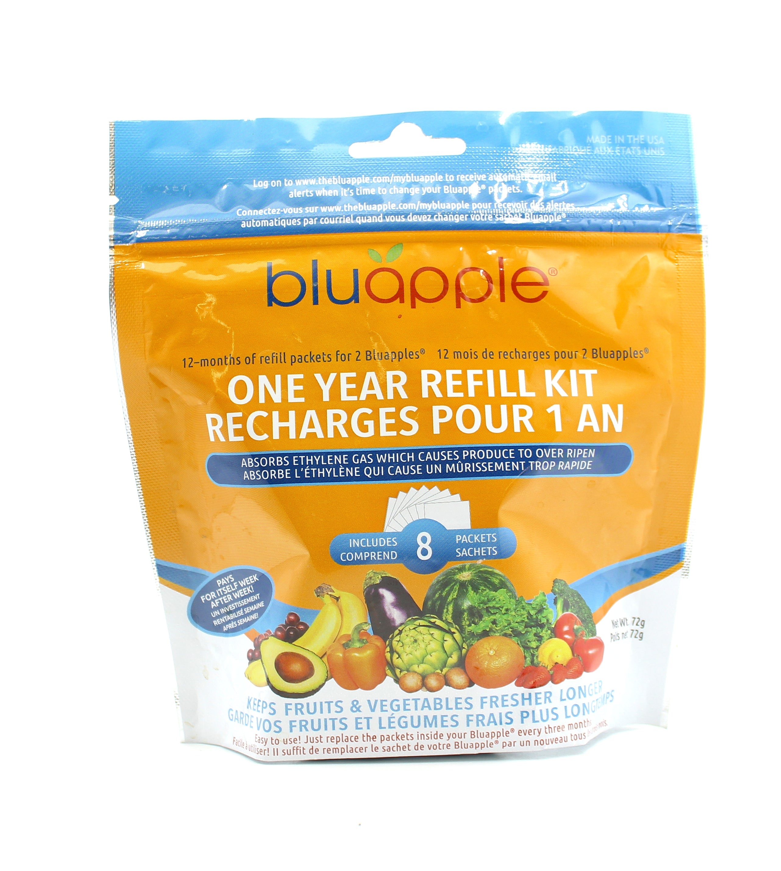 Bluapple Refill Kit