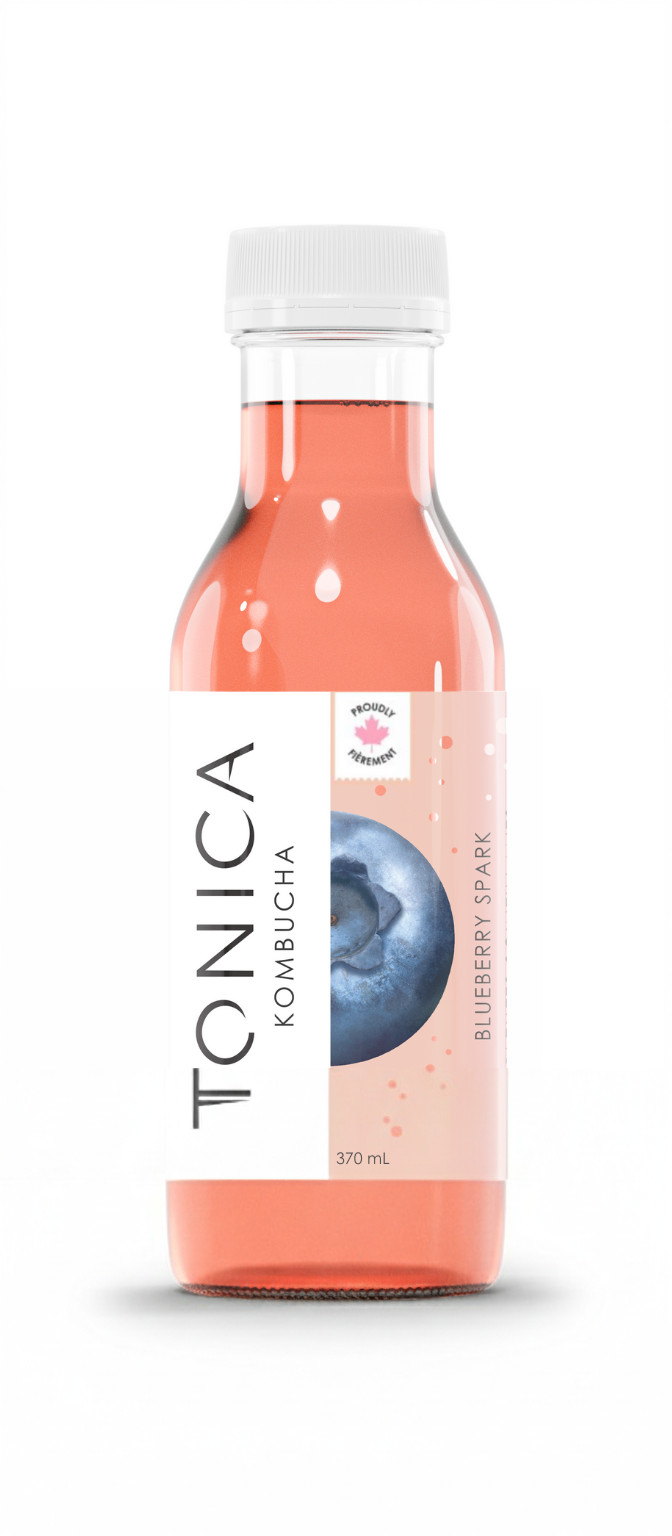 Tonica Blueberry Spark Kombucha