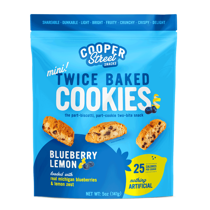 Cooper Street Blueberry Lemon Twice Baked Cookies