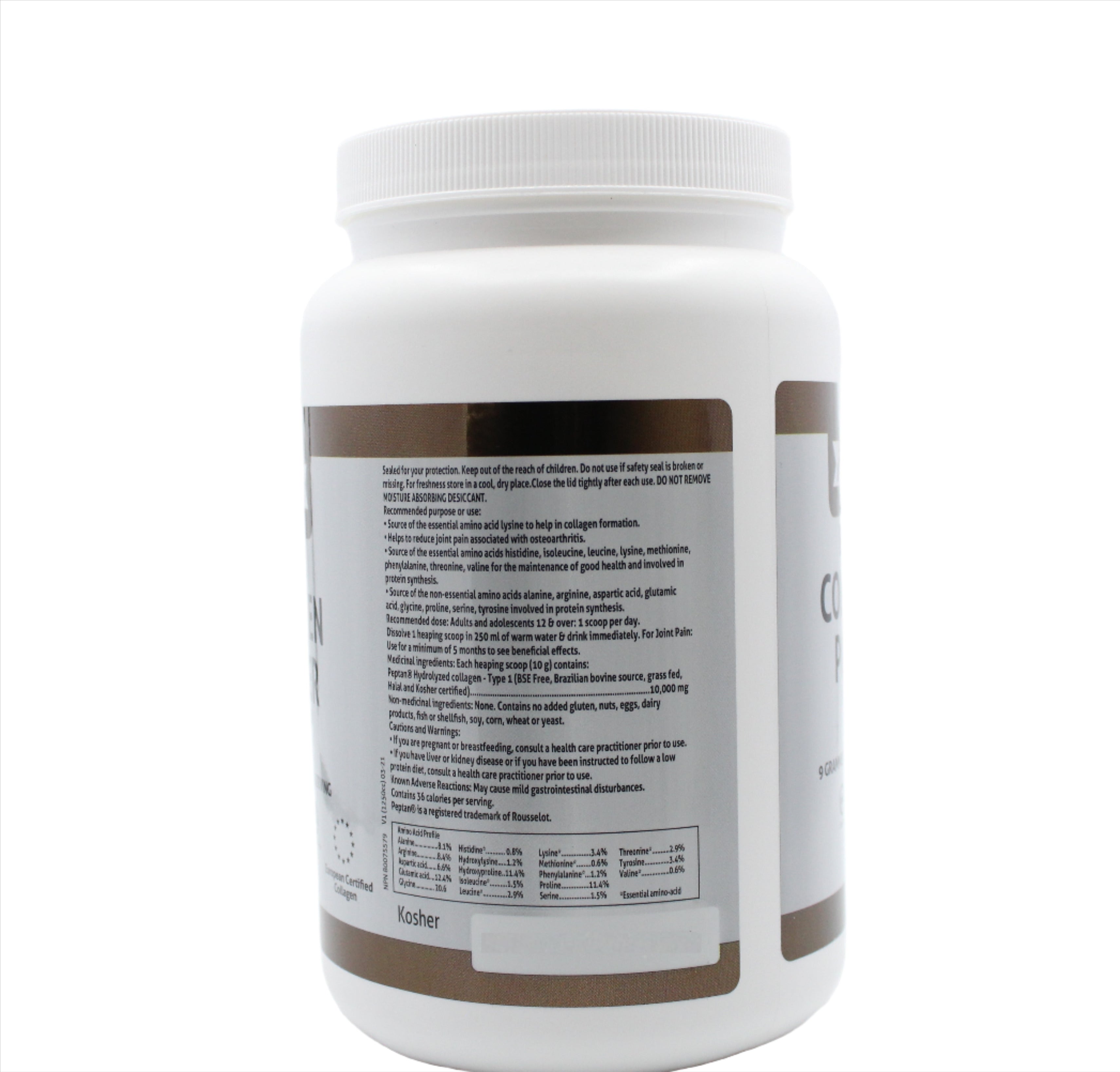 Unflavoured Bovine Collagen Powder
