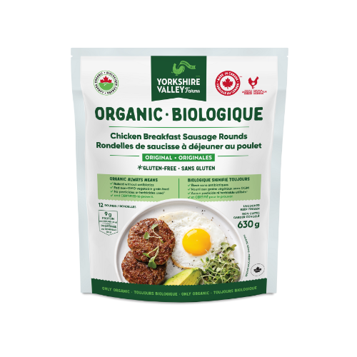Yorkshire Valley Organic Chicken Breakfast Sausage Patties