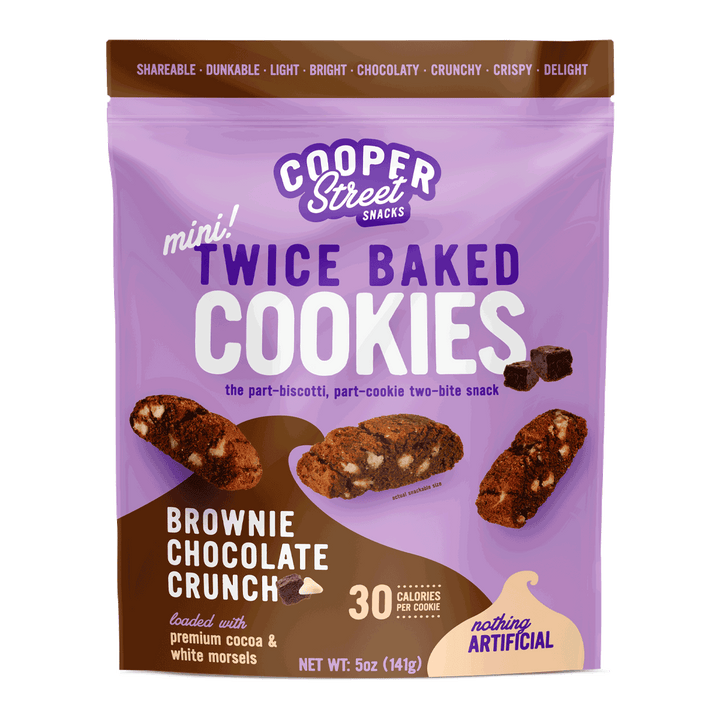 Cooper Street Brownie Chocolate Crunch Twice Baked Cookies