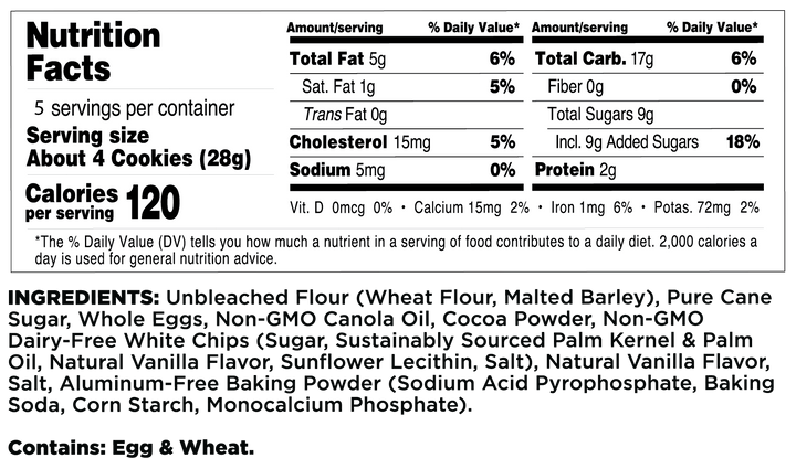 Cooper Street Brownie Chocolate Crunch Twice Baked Cookies