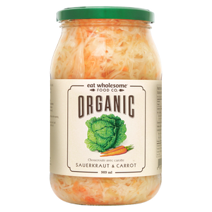 Eat Wholesome Organic Sauerkraut & Carrot