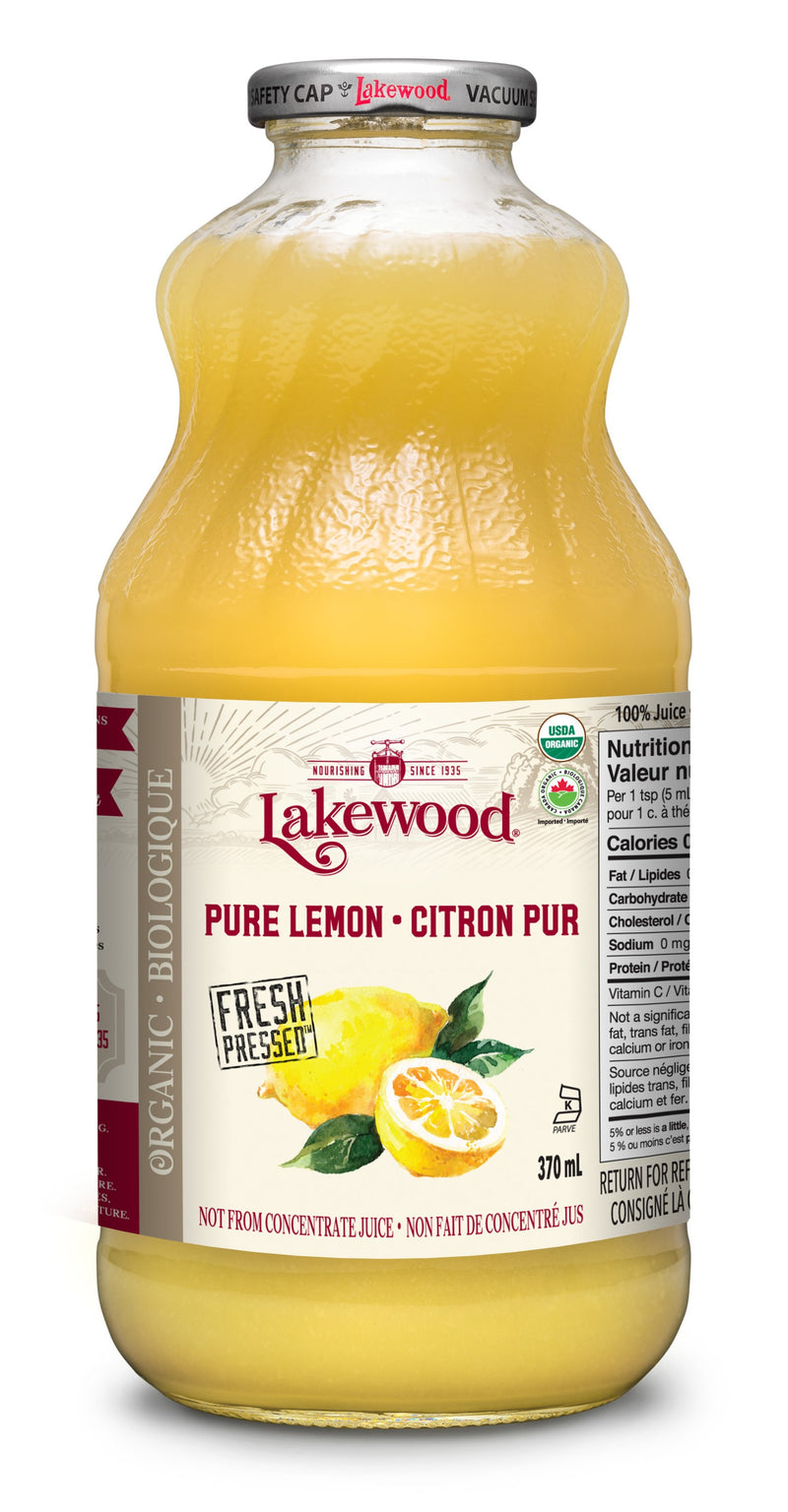 Organic Pure Lemon Juice