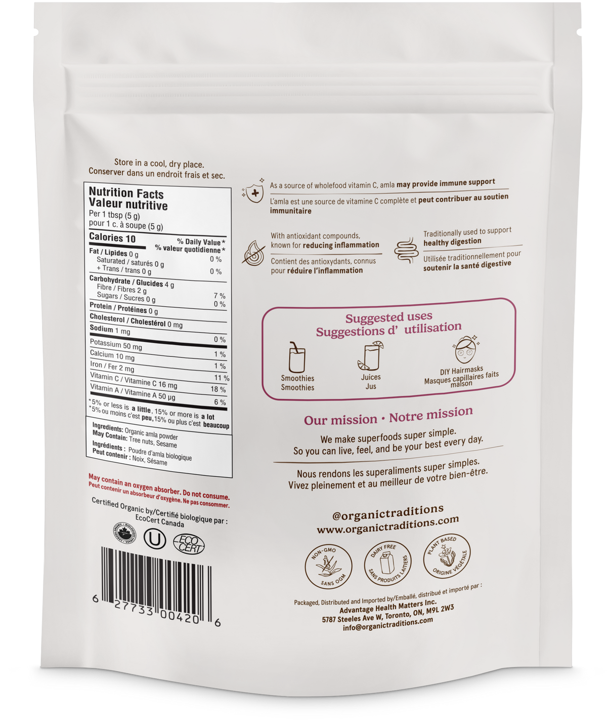 Organic Amla Powder