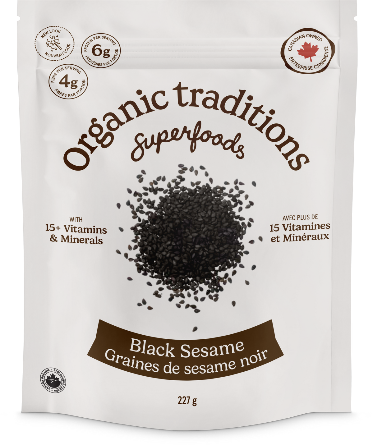 Organic Traditions Organic Black Sesame Seeds
