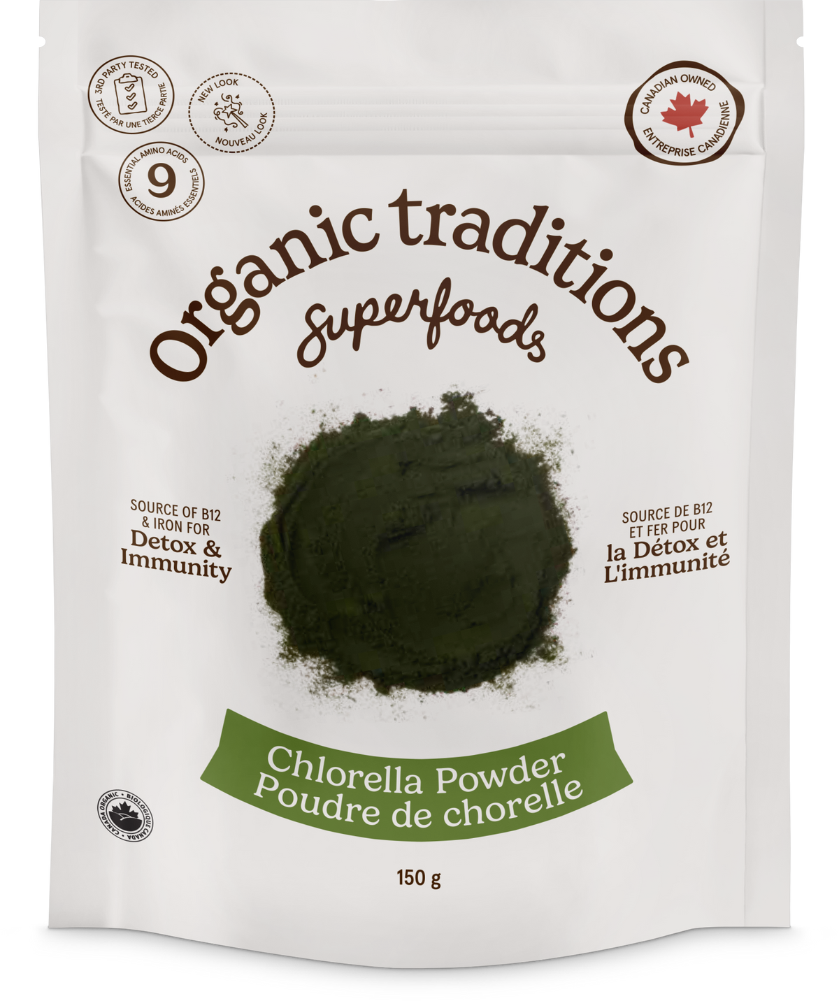 Organic Traditions Organic Chlorella Powder