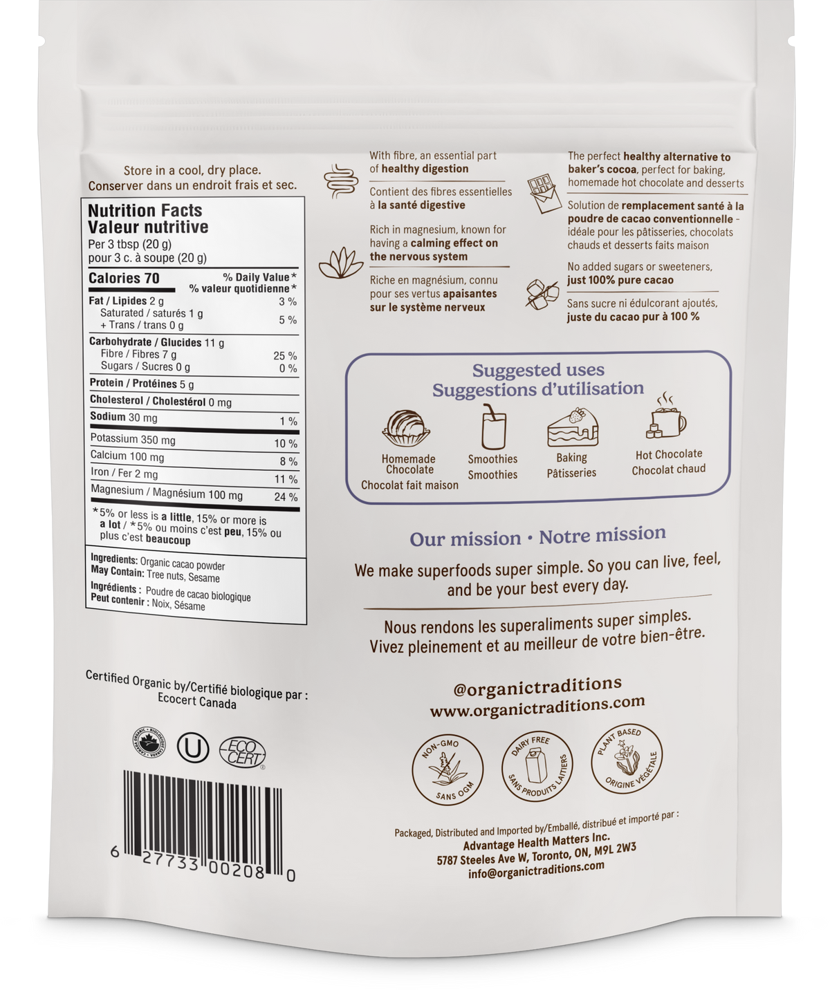 Organic Cacao Nibs