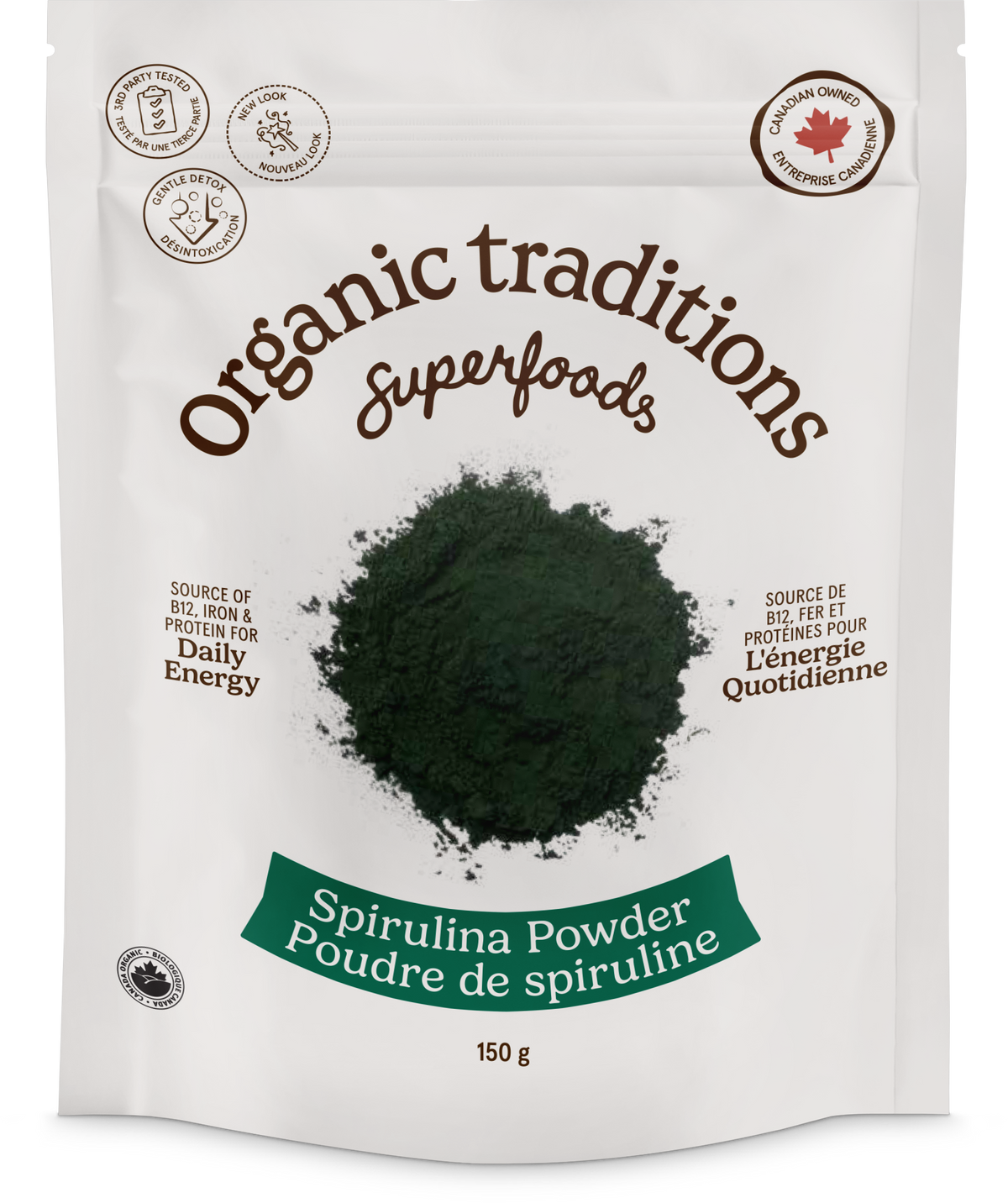 Organic Traditions Organic Spirulina Powder