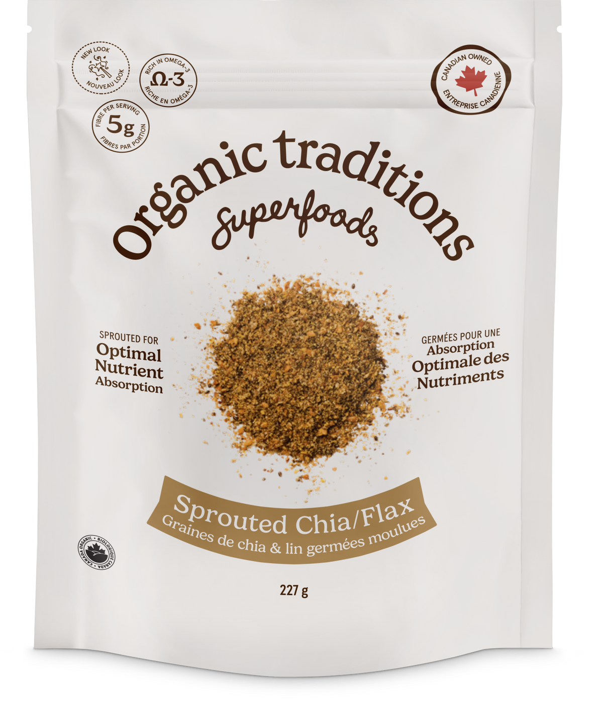 Organic Traditions Organic Sprouted Chia/Flax