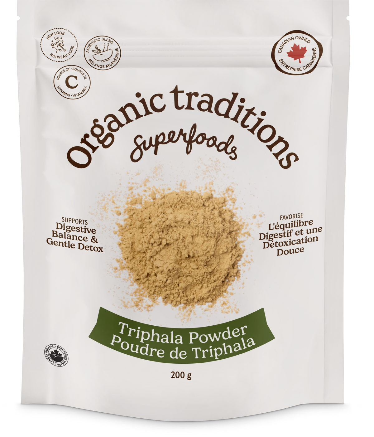 Organic Traditions Organic Triphala Powder