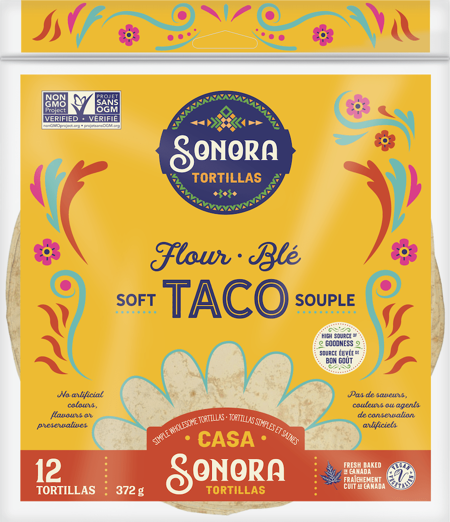 Homestyle Soft Flour Tacos