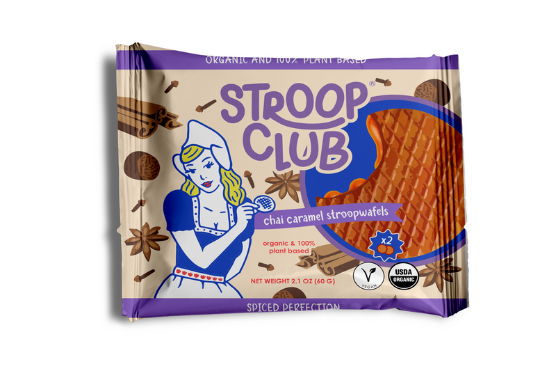 Organic Chai Caramel Stroopwafels