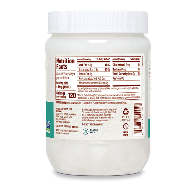 Nutiva Organic Virgin Coconut Oil