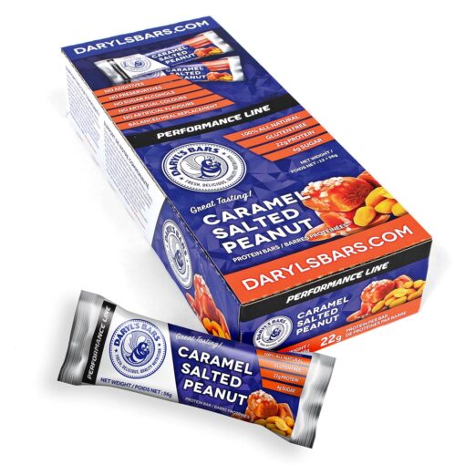 Caramel Salted Peanut Protein Bar Case